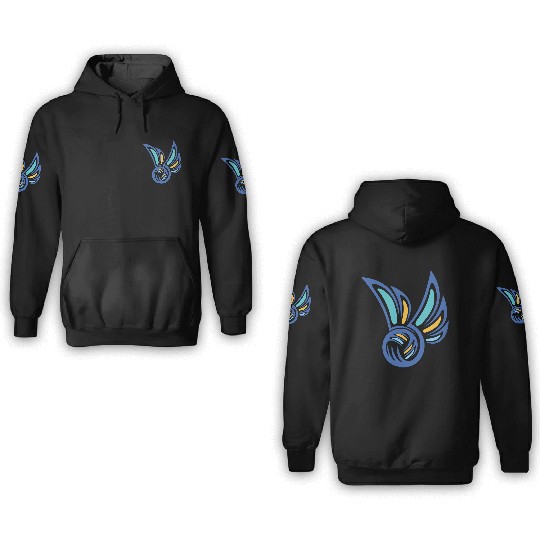 Volleyball 3D Hoodies