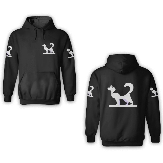 husky 3D Hoodies