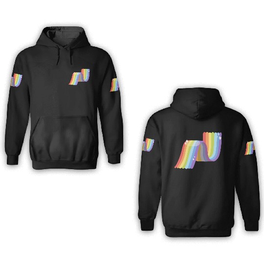Rainbow 3D Hoodies