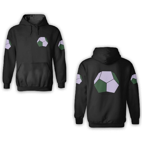 platonic solid 3D Hoodies