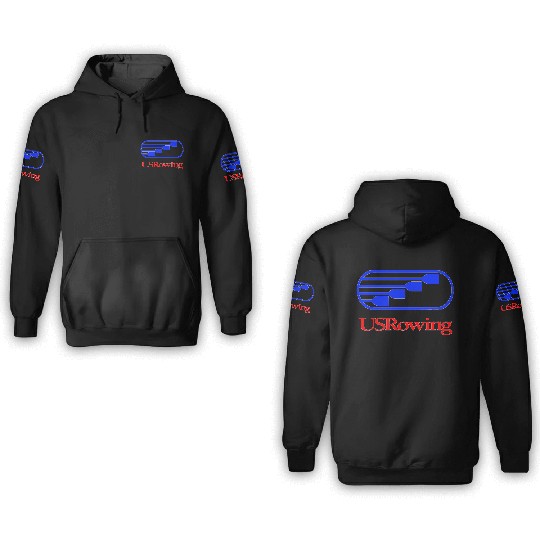 Team USA Rowing US 3D Hoodies