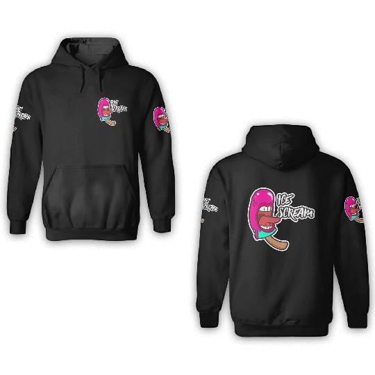 ice scream 3D Hoodies