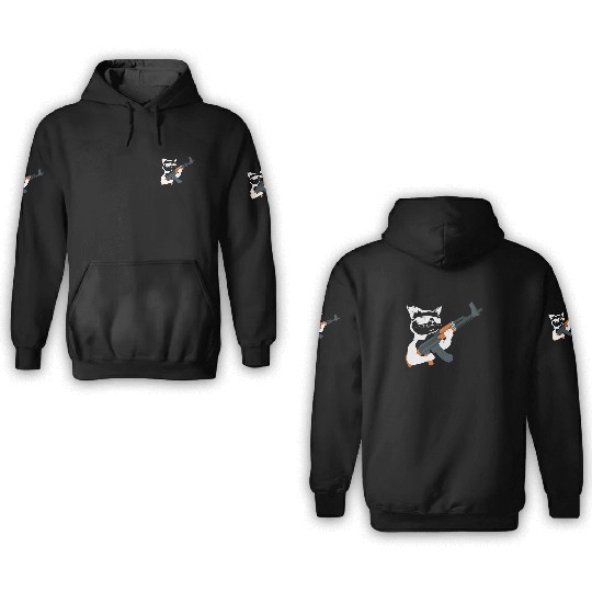 Gunning for Kitties funny Cat Gift 3D Hoodies 3D Hoodies