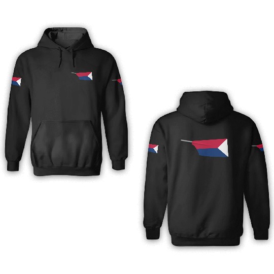 Team USA Rowing Blade 3D Hoodies