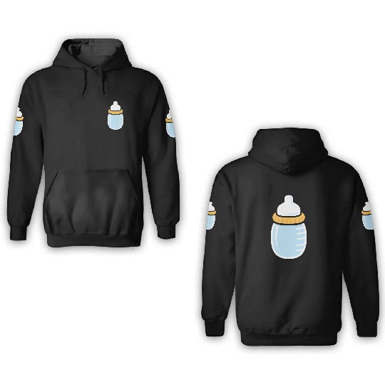 Baby bottle - gift ideas 3D Hoodies