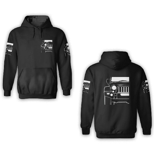 jeep wrang 3D Hoodies