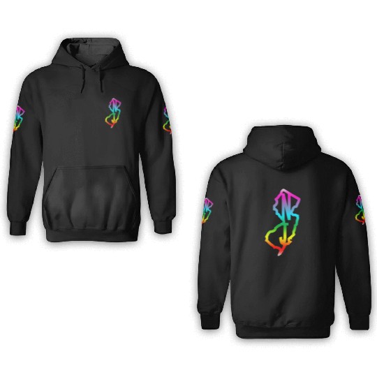 New Jersey Gay Pride LGBTQ 3D Hoodies