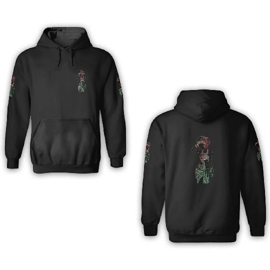 Abstract 3D Hoodies