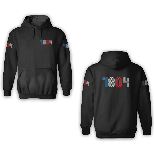 1804 Haiti Independence 3D Hoodies