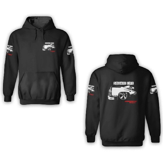 Square Body Nation Life Squarebody 3D Hoodies