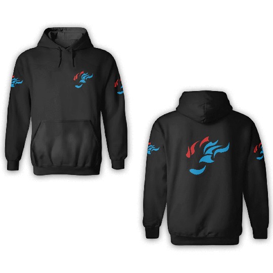 BirdFish 3D Hoodies