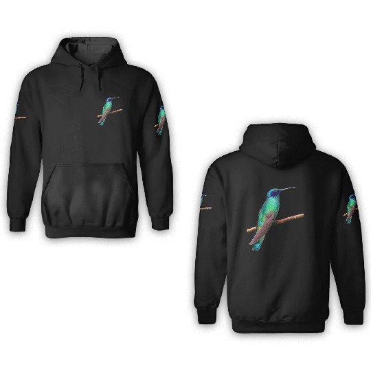 Hummingbird 3D Hoodies