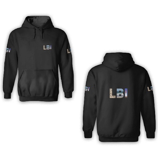 Lbi Long Beach Island Nj Photo Beach Ocean Lightho 3D Hoodies