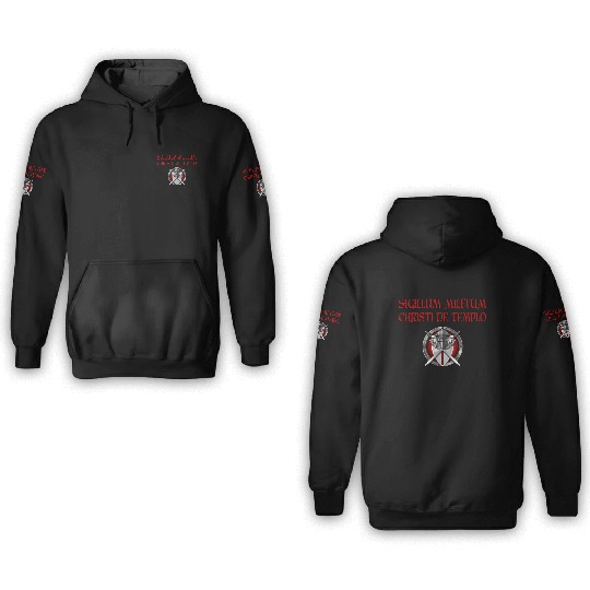 Crusader Knights Templar 3D Hoodies