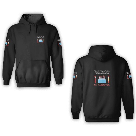 Phlebotomist Laboratory Blood Phlebotomy Syringe 3D Hoodies