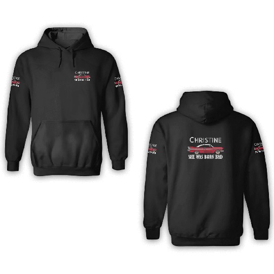 Christine Classic Car Model Lover Automotive Theme 3D Hoodies