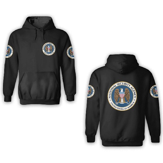 National Security Agency Nsa Military Intelligence 3D Hoodies