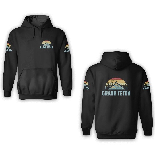 Grand Teton National Park Wyoming Mountain Sweat S 3D Hoodies