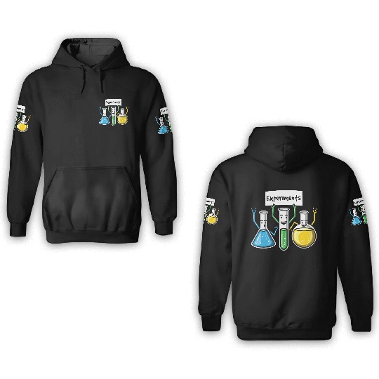 Experiments Chemistry Lover 3D Hoodies