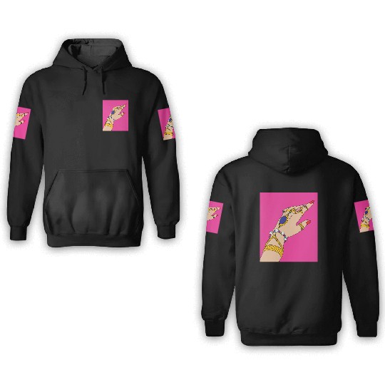 Colorful Retro Diamonds 3D Hoodies