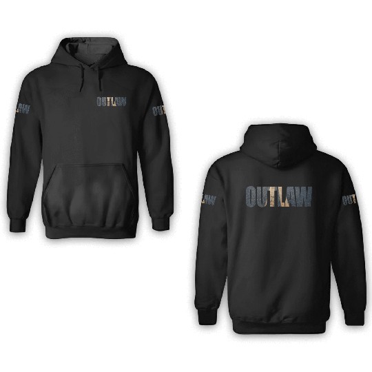 Outlaw Race Street Racing Drag Strip birthday chri 3D Hoodies