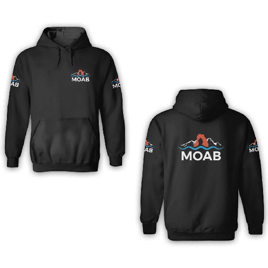 Moab Moab Utah Arches National Park 3D Hoodies