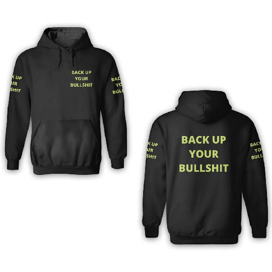 eddie hall back up your bull 3D Hoodies