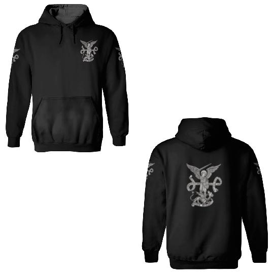 Saint St Michael Catholic Archangel Angel Defender 3D Hoodies