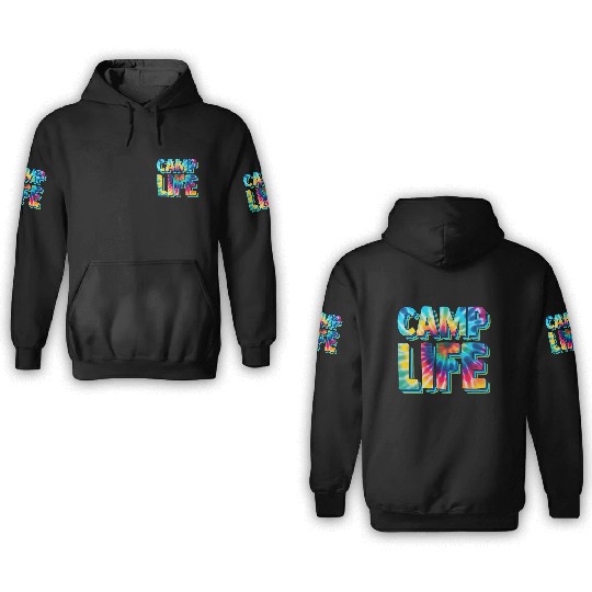 camp life,SUMMER Camp, fall camp,boy scouts,trekki 3D Hoodies
