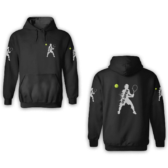 US Open Tennis Championship 3D Hoodies