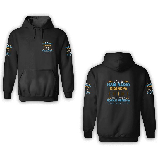 Amateur Radio Ham Radio Operator 3D Hoodies