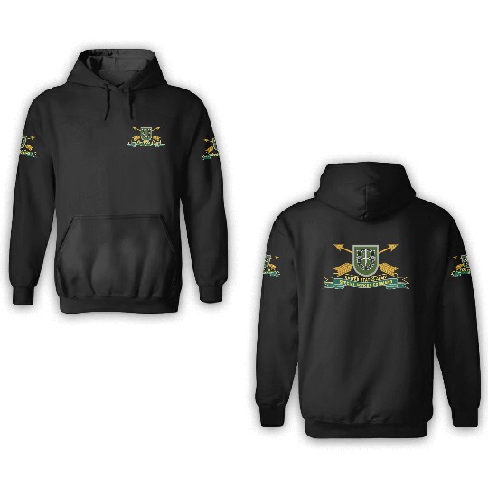 Army US Army Special Forces Command Flash 3D Hoodies