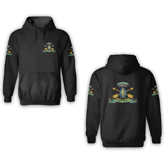 Army US Army Special Forces Command SSI 3D Hoodies