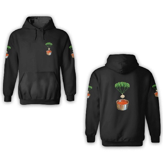 Italian Garlic Basil Tomato Sauce 3D Hoodies