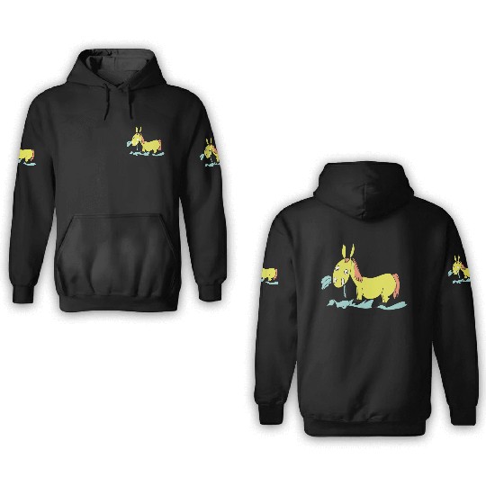 Critters Crunch Hoss 3D Hoodies