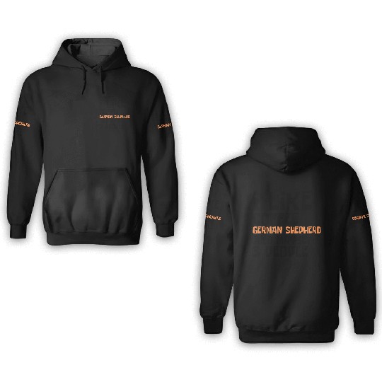 I Like Coffee German shepherd And Maybe 3 People 3D Hoodies