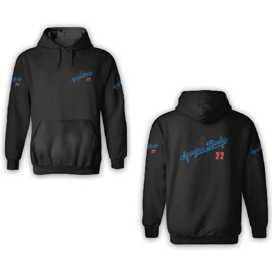 1977 Square Body 3D Hoodies