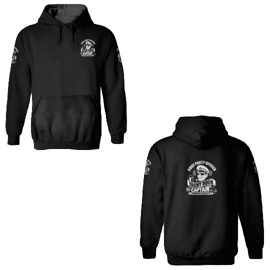 Chief Party Officer Yacht Rock Captain 3D Hoodies