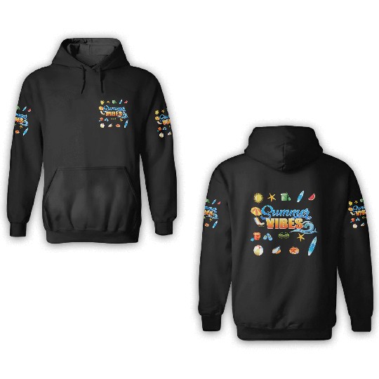 SUMMER VIBES 3D Hoodies