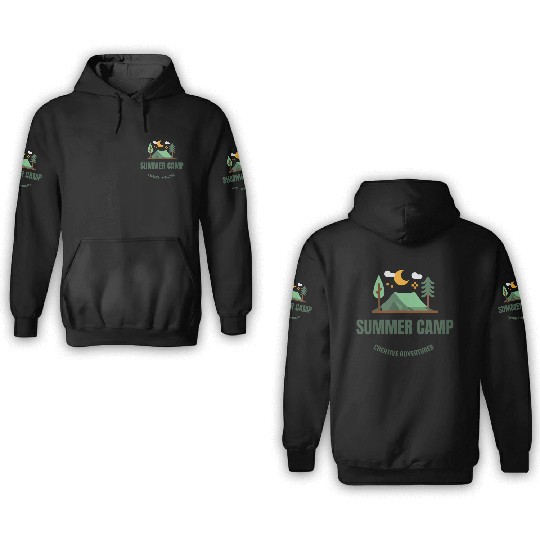Summer Camp 3D Hoodies