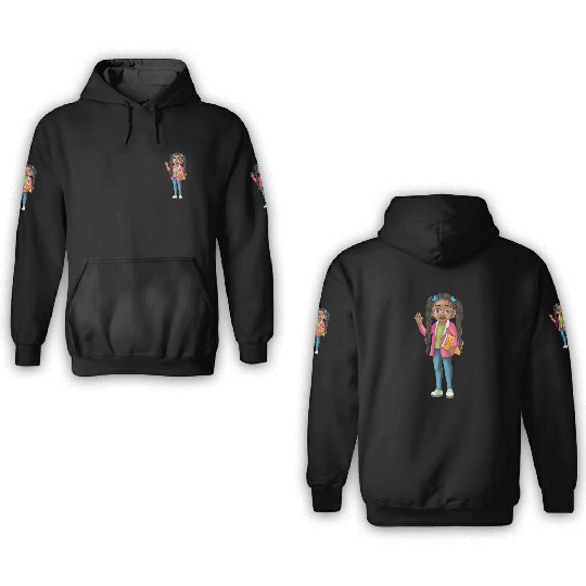 I Am The Future African American Girl Teacher 3D Hoodies