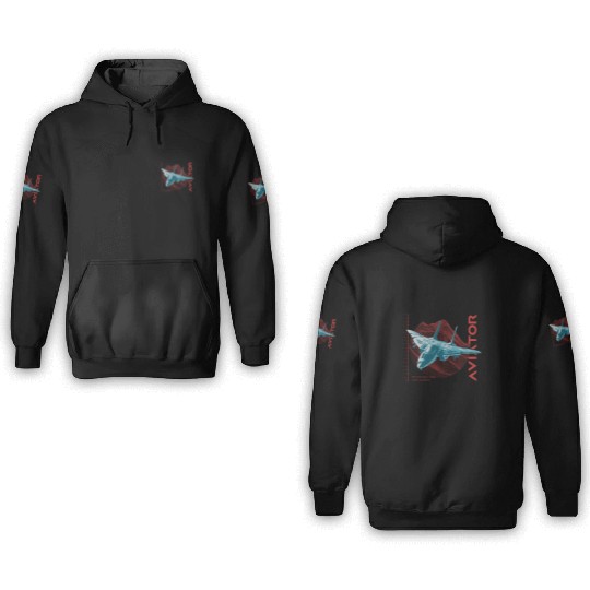 Aviator F-14 Tomcat 3D Hoodies