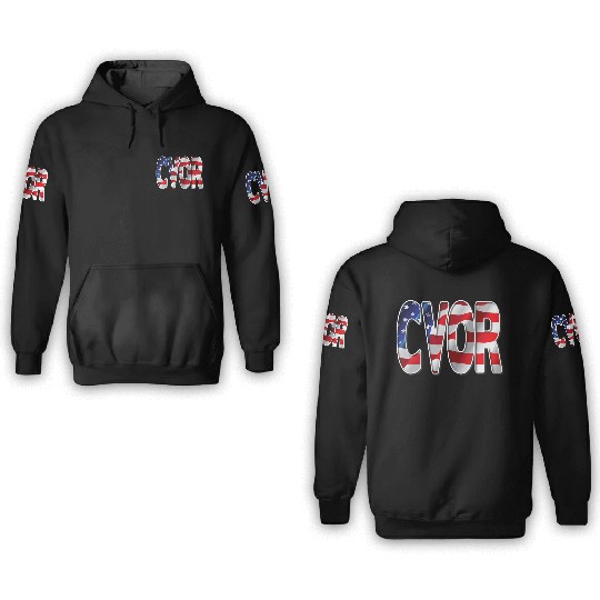 Nurses USA Flag Stars Stripes CVOR 3D Hoodies