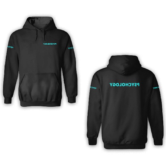 Reverse Psychology 3D Hoodies