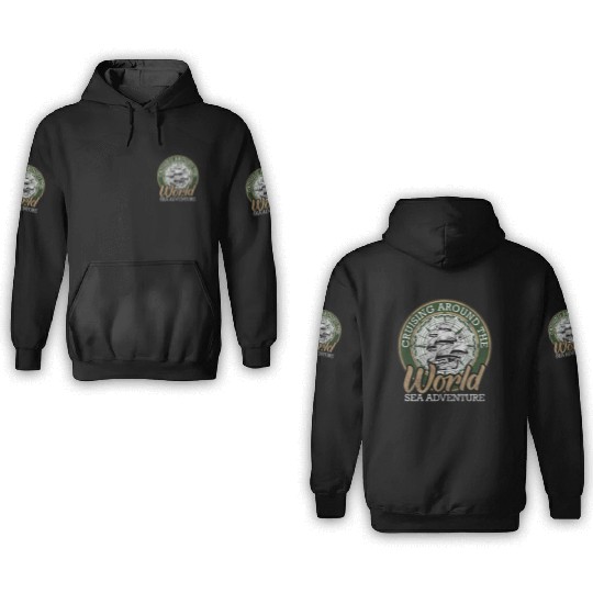 Sailing South Sea Adventure 3D Hoodies