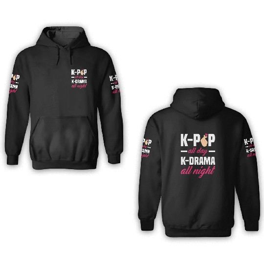 K-Pop K-Drama Korean Pop Music 3D Hoodies