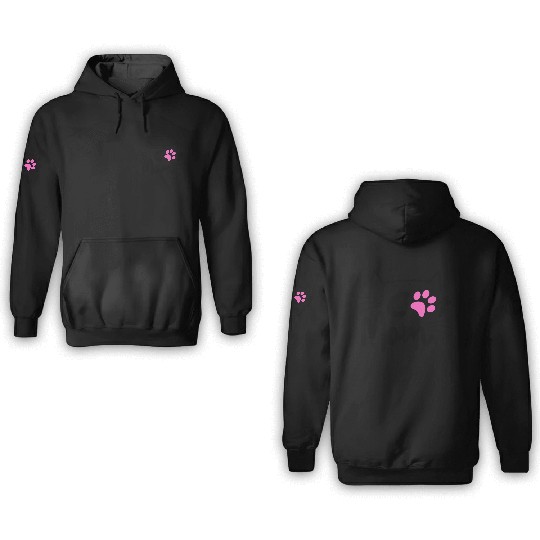 Best Cat Mom Ever with Paw for Mother 3D Hoodies
