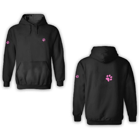 Best Cat Mom Ever with Paw for Mother 3D Hoodies