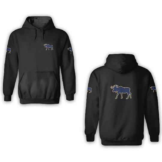 Alaska 3D Hoodies Men's Women Children USA North Pole