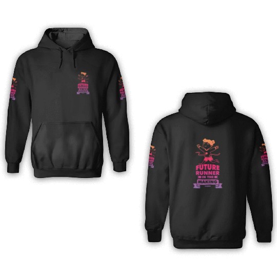 Run jogging sport race training gift 3D Hoodies